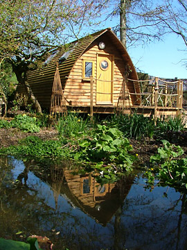 The Boathouse beside water